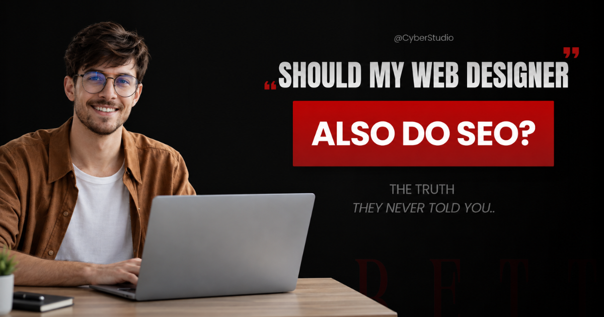 Should My Web Designer Also Do SEO?
